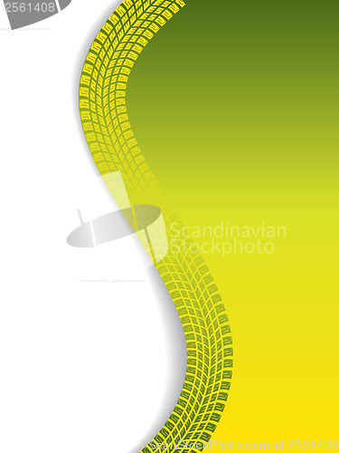 Image of Tire wave