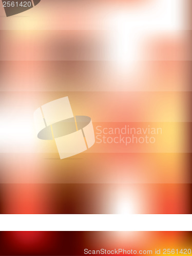 Image of Red and orange abstract with white stripes 