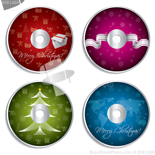 Image of Christmas cd design set 