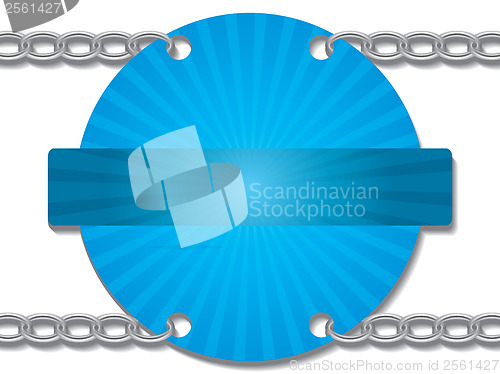 Image of Chained blue ray card 