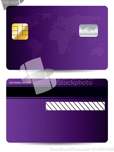 Image of Purple world credit card 