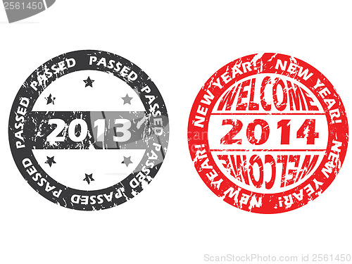 Image of Old and new year seals 
