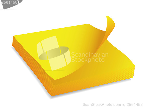 Image of Yellow note block 