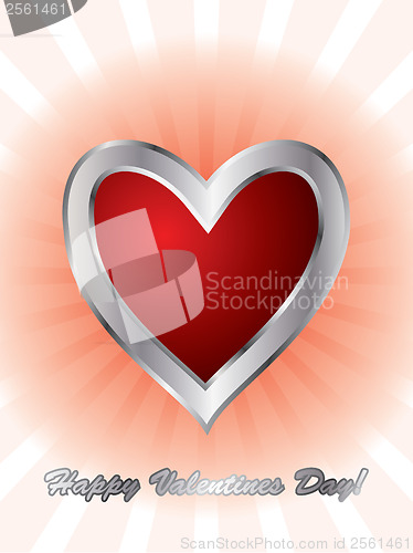 Image of Valentine day card 