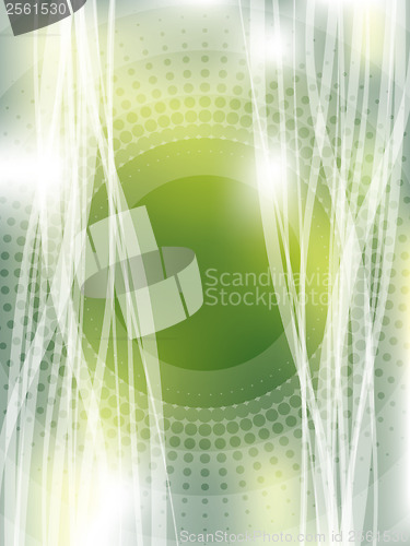 Image of Transparent effects on green background