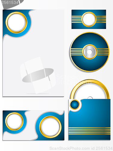 Image of Cool company business vector set
