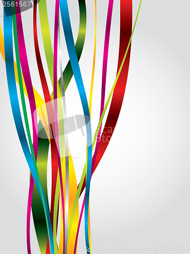 Image of Colored ribbons 