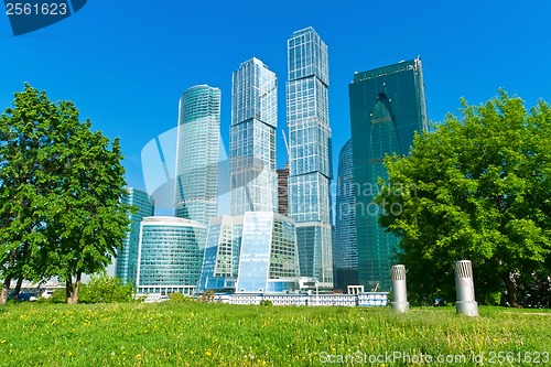 Image of Modern scyscrapers