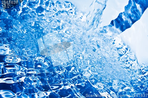 Image of Blue water