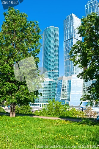 Image of Modern scyscrapers