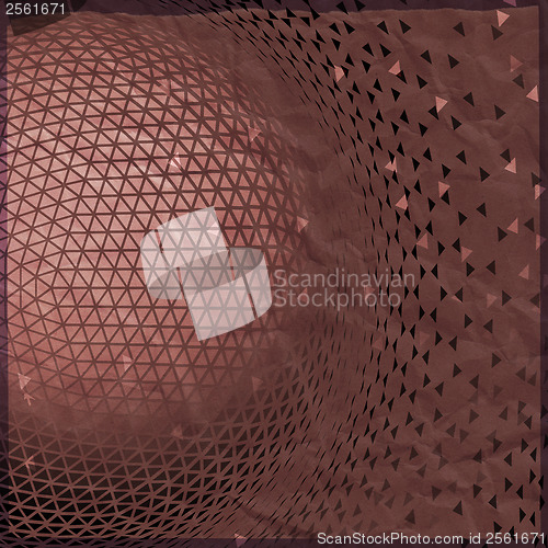 Image of Abstract 3D geometric illustration.