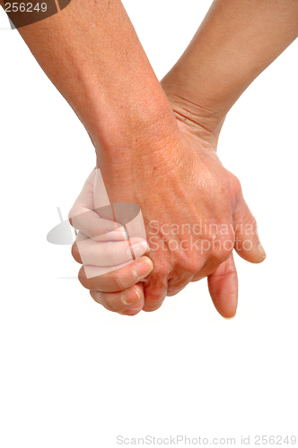 Image of Hands of two generations