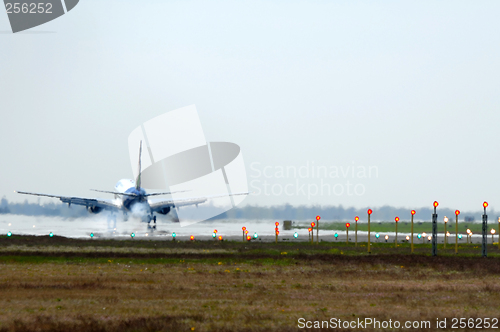 Image of Plane and lights