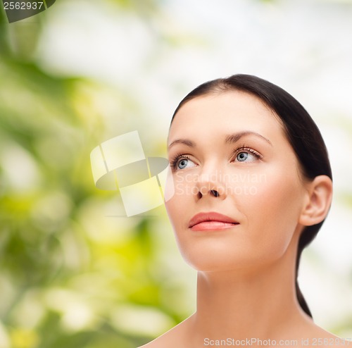 Image of relaxed young woman