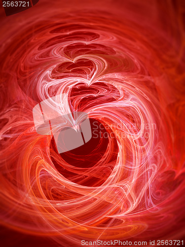 Image of hearts background