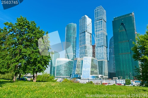 Image of Modern scyscrapers