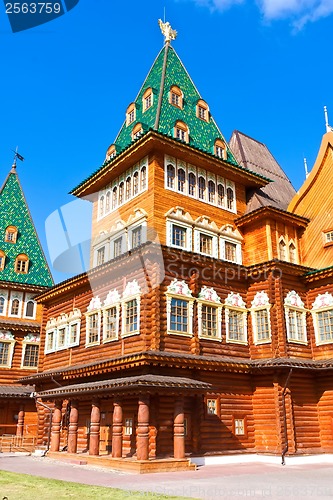 Image of Wooden palace in Russia