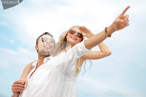Image of couple at seaside