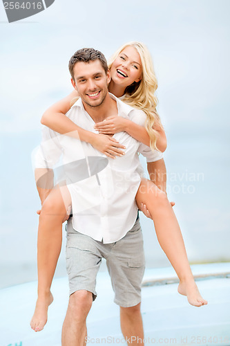 Image of couple at seaside