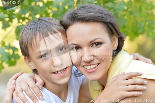 Image of Mom on a walk