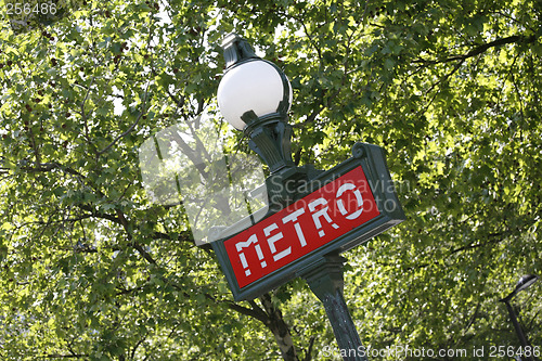 Image of Retro Metro sign