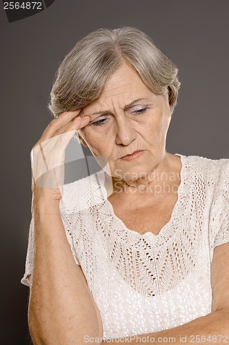 Image of Woman with a headache