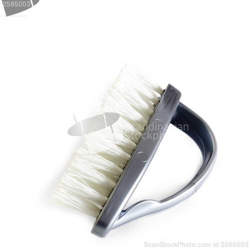 Image of brush for cleaning utensils isolated