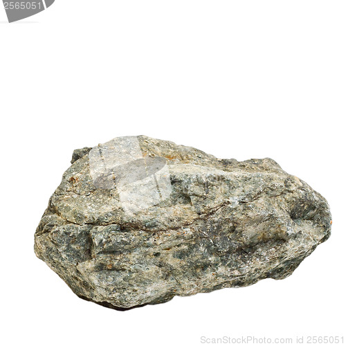 Image of granite stone isolated on white background (in my portfolio have