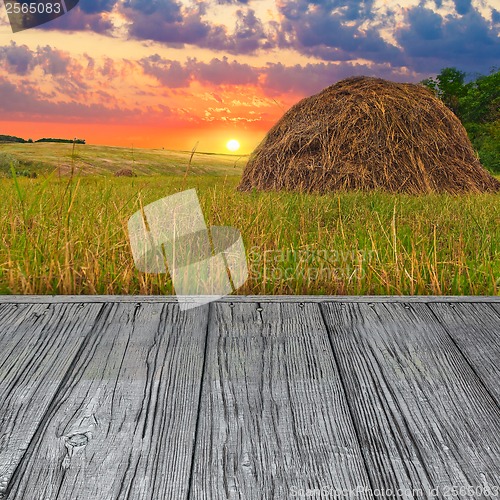 Image of texture wooden gray old fence background