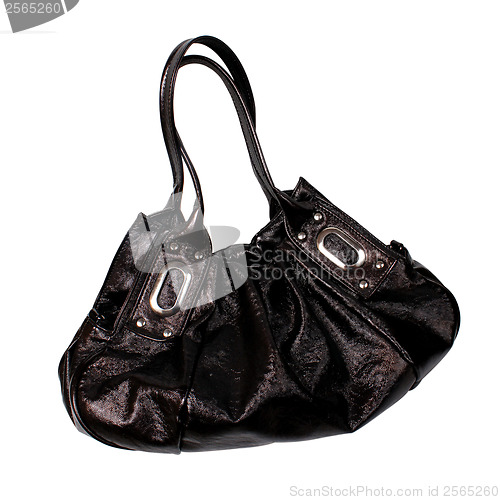 Image of women's leather handbag