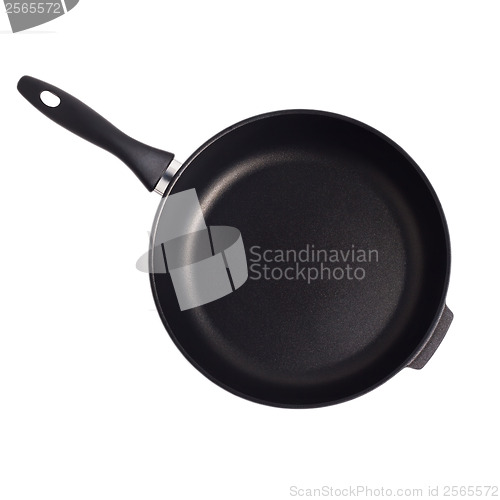 Image of frying pan isolated on white background
