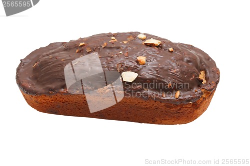Image of cupcake, baking on white background clipping path
