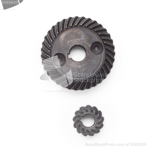 Image of gear engineering industry machine equipment part gears metal ind