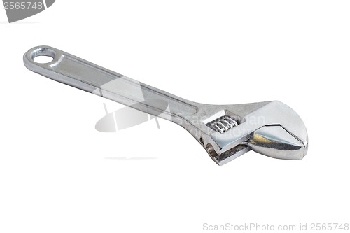 Image of wrench monkey key tool isolated