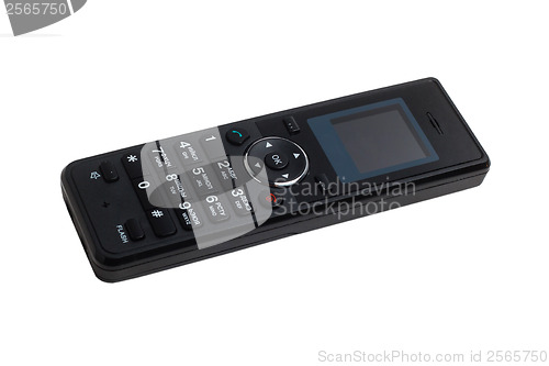 Image of radio technology telephone phone wireless call receiver business
