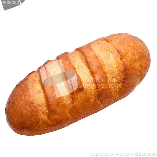 Image of loaf long isolated on a white background