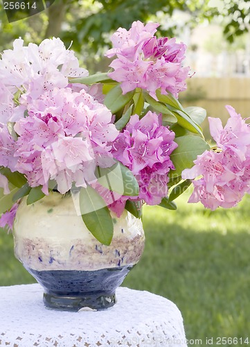 Image of Flowers and vase