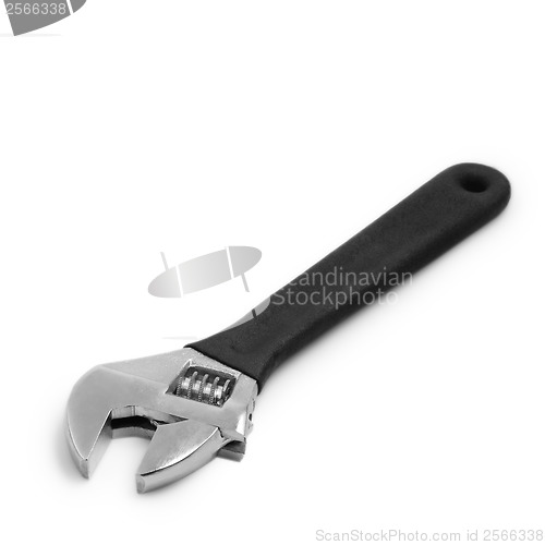 Image of wrench spanner isolated on a white background