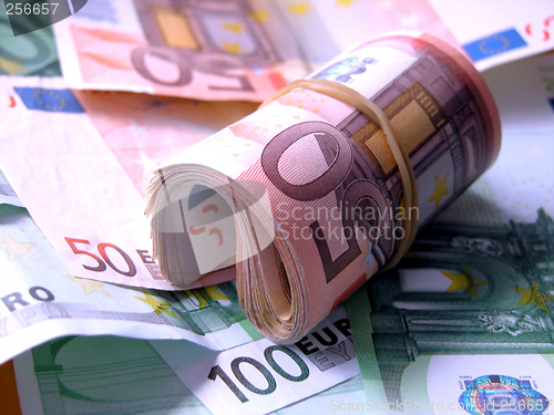 Image of European notes