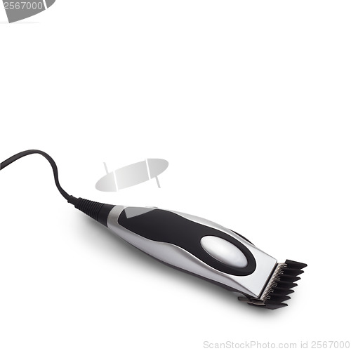 Image of hairclipper isolated on white background