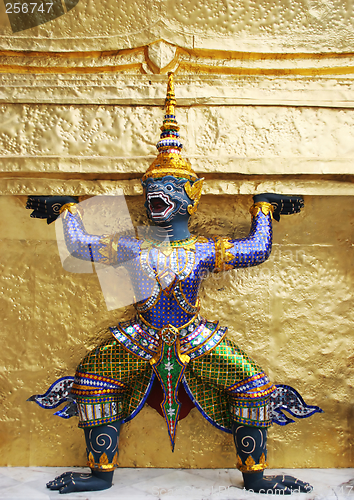 Image of Statue at the Grand Palace, Bangkok, Thailand.