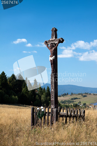 Image of Wooden crucifix