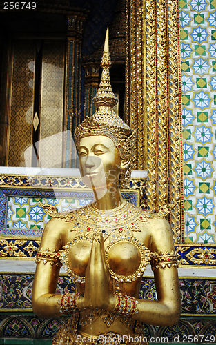 Image of Statue at the Grand Palace, Bangkok, Thailand.