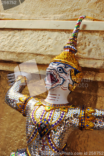 Image of Statue at the Grand Palace, Bangkok, Thailand.