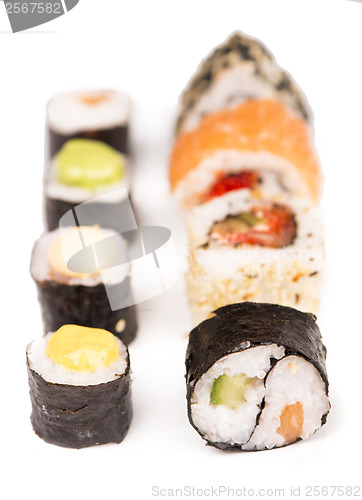 Image of Sushi pieces collection