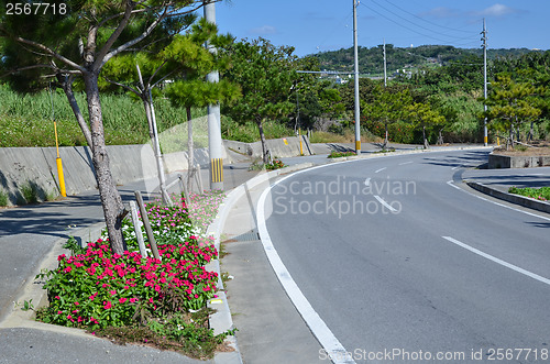 Image of Okinawan street view