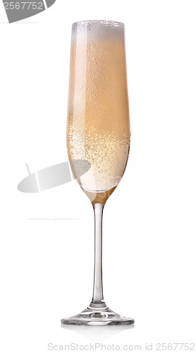 Image of Celebratory glass of champagne