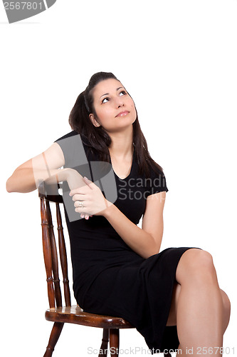 Image of Woman on chair