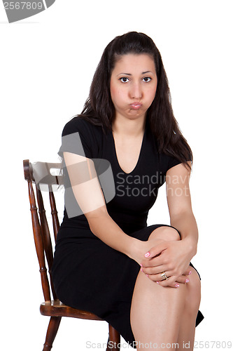 Image of Woman on chair