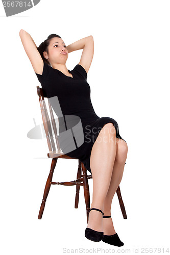 Image of Woman on chair